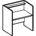 worden™ franklin study carrels