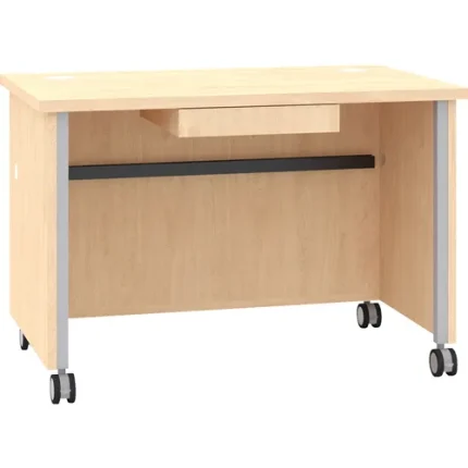 demco mobile modular circulation desk system pencil drawer