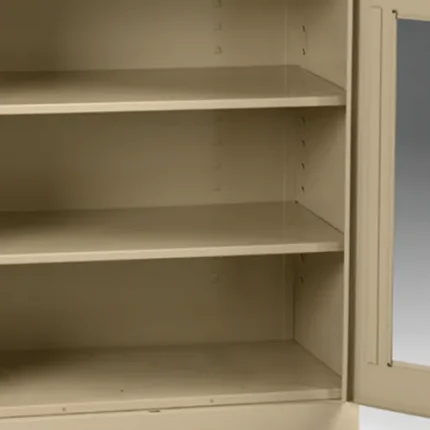 extra shelf for tennsco® steel c thru door storage cabinets