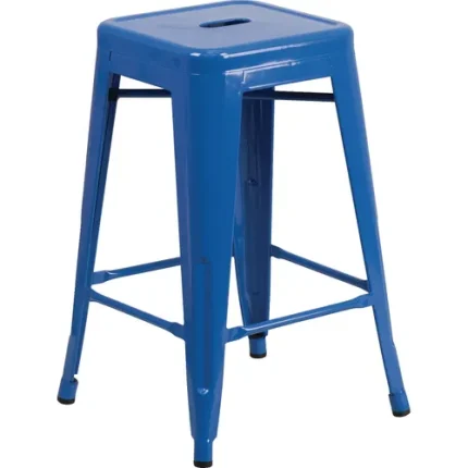 metal indoor/outdoor counter height stools