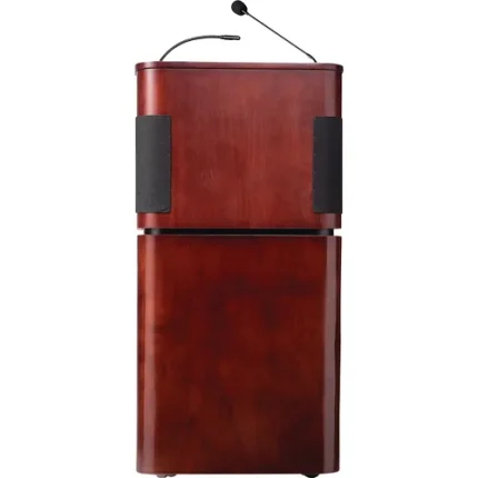 oklahoma sound wood veneer lectern