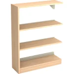 paragon infinity™ melamine library shelving