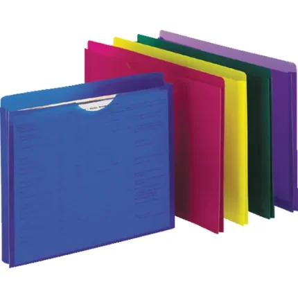 pendaflex? letter size poly file jackets