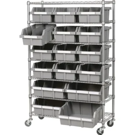 seville classics® 7 tier rack shelving