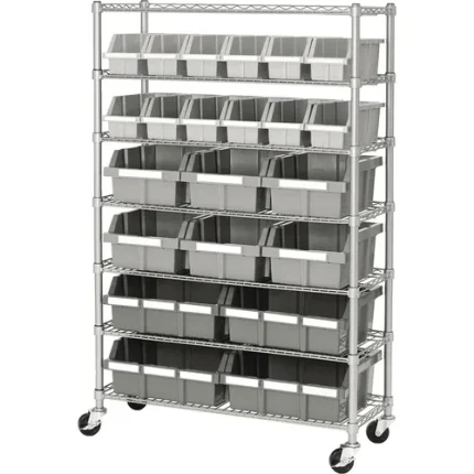 seville classics® 7 tier rack shelving