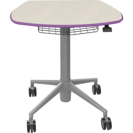 optional storage basket for smith system® sit & stand student desks