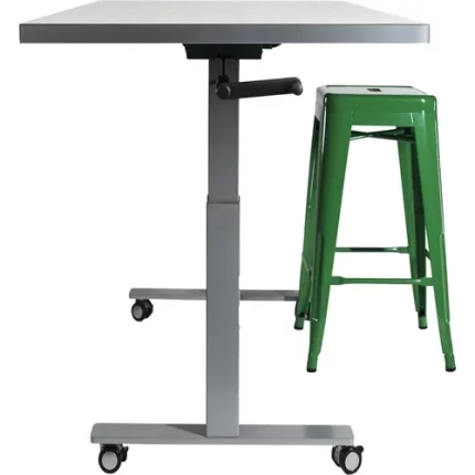 3branch height adjustable maker flex™ kids tables with laminate tabletop