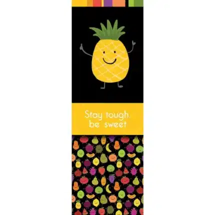 demco upstart friendly fruits bookmarks