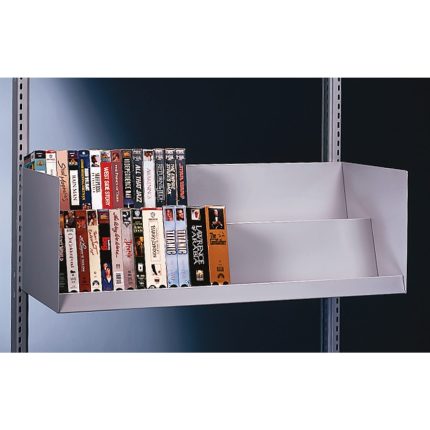 Double Tier Video DVD Shelf