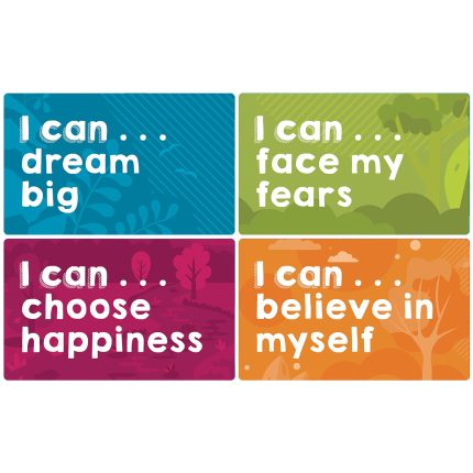 Demco® Upstart® "I Can" Small Decal Class Pack, Set 2