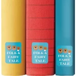 demco® genre subject classification labels folk & fairy tale ready to ship