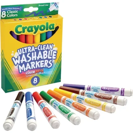 crayola® markers 8 packs