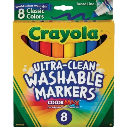 crayola® markers 8 packs
