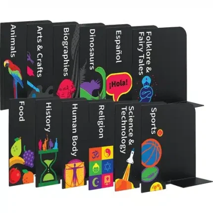 demco® bookshelf dividers elementary nonfiction starter set