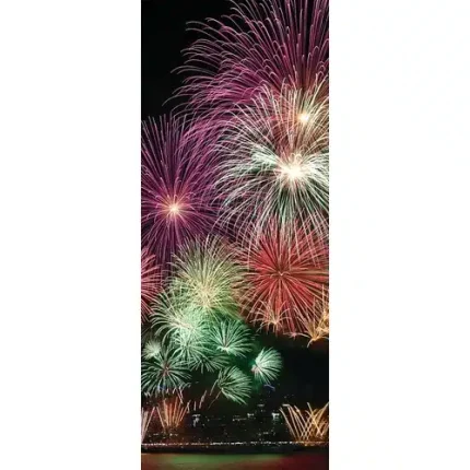 demco® upstart® fireworks scratch and sniff bookmarks