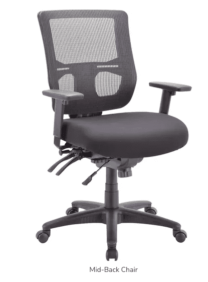 eruotech apollo ii task chair midback