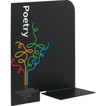 demco® bookshelf dividers poetry