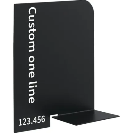 demco® dewey text only custom bookshelf dividers dewey