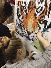 sticktogether tiger mosaic