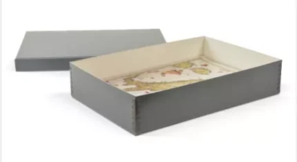 gaylord archival® barrier board shallow lid multipurpose box with durashield™