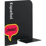 demco® bookshelf dividers spanish