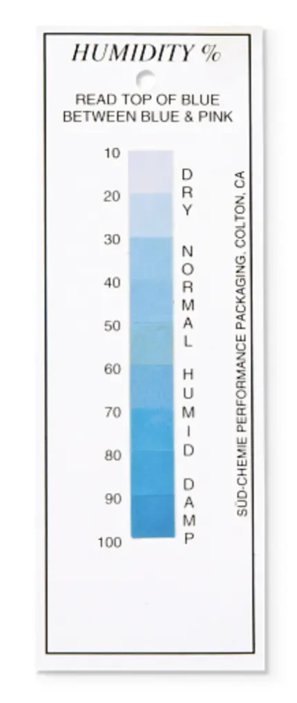 standard humidity indicator cards (5 pack)