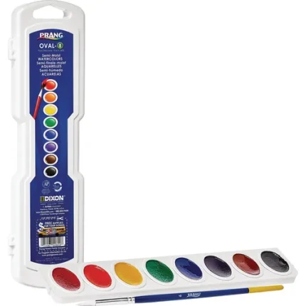 8 color watercolor paint set