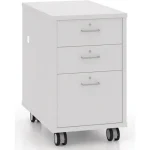 demco® mobile modular circulation desk system file cabinet