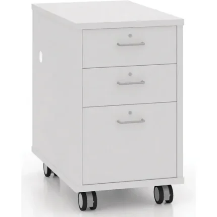 demco® mobile modular circulation desk system file cabinet