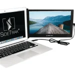 luxor® sidetrak® slide portable monitor