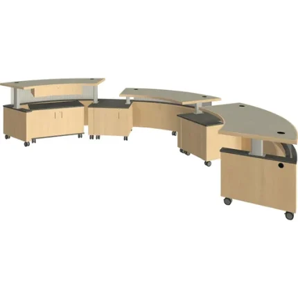 demco® technolink® mobile reference desk package 1