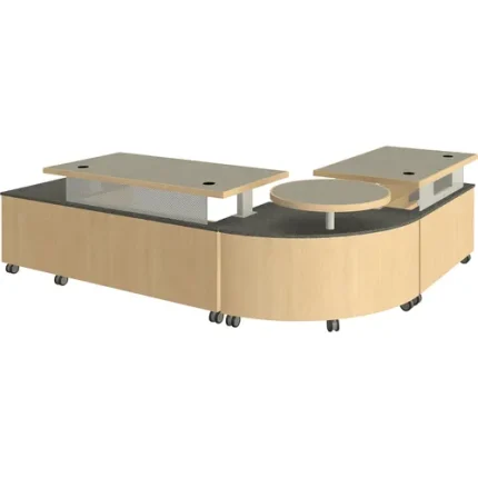 demco® technolink® mobile reference desk package 4