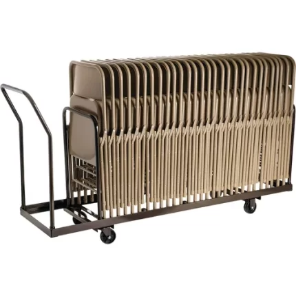 national public seating® dollies and cart for all steel folding chairs
