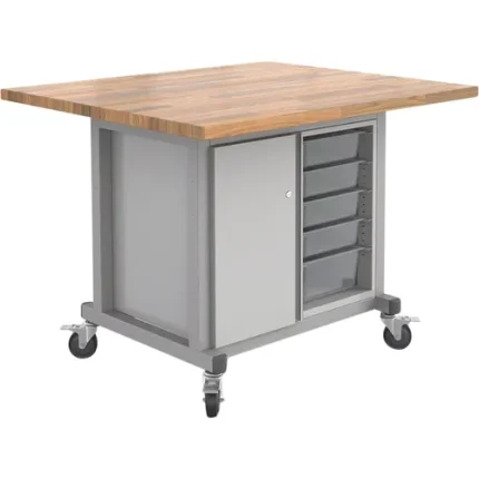 haskell education maker tables bin/single door