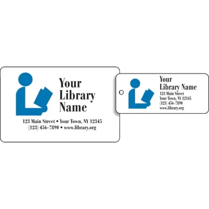 Demco® Predesigned Patron ID Cards - Library Logo