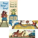 demco® upstart® little blue truck and friends bookmarks