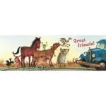 demco® upstart® little blue truck and friends bookmarks