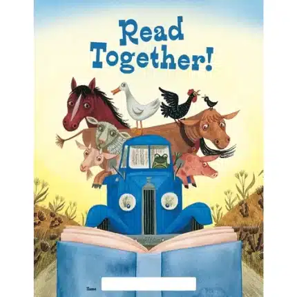 demco® upstart® little blue truck read together reading records