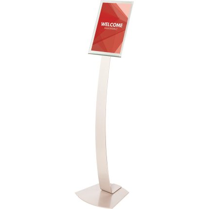 oversized contemporary sign stand