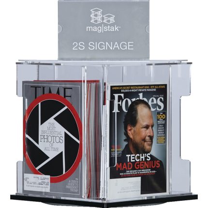 magstak™ acrylic magazine counter displays