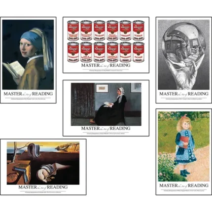 demco® upstart® master the art of reading posters set 2