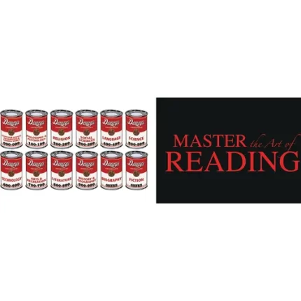 demco® upstart® master the art reading bookmarks set 2