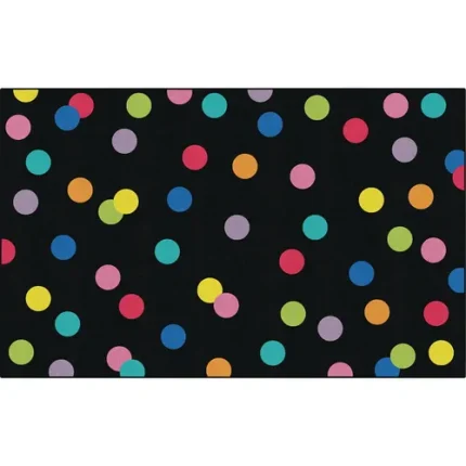 flagship rainbow polka dots carpets