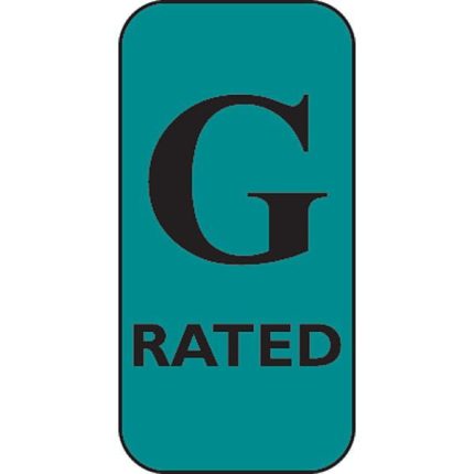 Demco® Skinny Multimedia Classification Labels - G Movie Rating