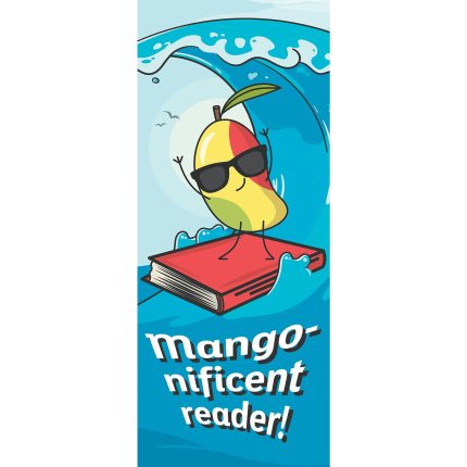 demco® upstart® mango scratch and sniff bookmarks