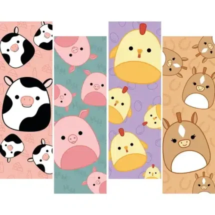 demco® upstart® crazy for kawaii bookmarks: farm animals