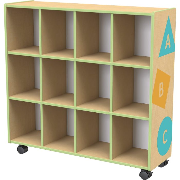 demco¬Æ kidovation¬Æ mobile single sided cubby