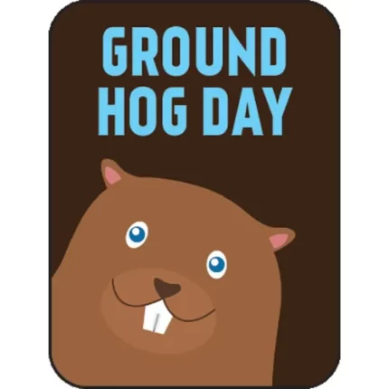Demco® Holidays Classification Labels - Ground Hog Day