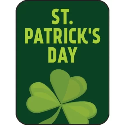 demco® holidays classification labels st. patrick's day