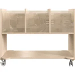 bright beginnings® double sided storage cart